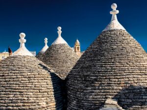 Matera and Itria Valleyy Alberobello trulli