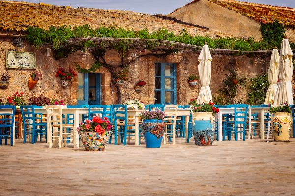 Sicily beach and culture Marzamemi fishing village sicily